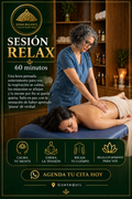 Sesión 60 min de Relax un masaje relajante para desconectar y sentirte mejor